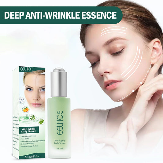 anti Wrinkle Serum Anti-Aging anti Dark Circles Removal Forehead Lines Face Care Frown Lines Repair Facial Essence 30Ml