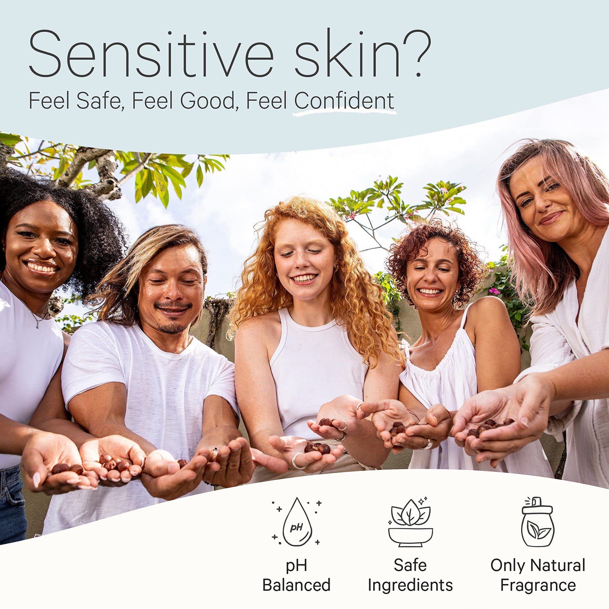 Peppermint Body Wash for Sensitive Skin and Dry Skin - Ph Balanced, Hydrating, Sulfate Free, Vegan Body Soap with Organic Aloe Vera
