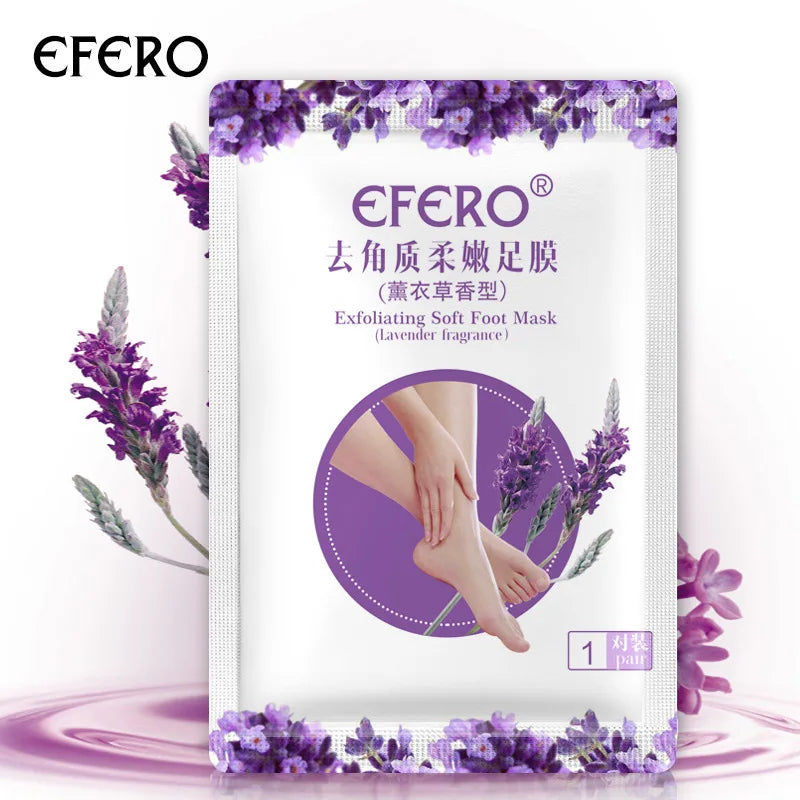Exfoliating Foot Mask Foot SPA Pedicure Socks Removing Dead Skin Whitening Heels Feet Peeling anti Cracked Foot Skin Care