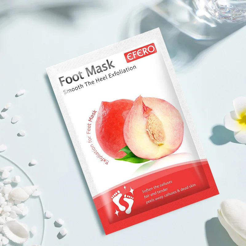 Exfoliating Foot Mask Foot SPA Pedicure Socks Removing Dead Skin Whitening Heels Feet Peeling anti Cracked Foot Skin Care