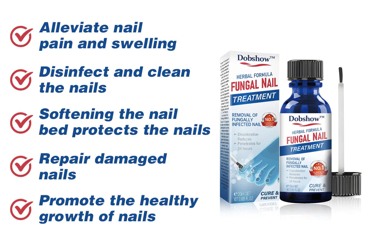 Dobshow™ Herbal Formula Fungal Nail Paronychia Treatment Gel