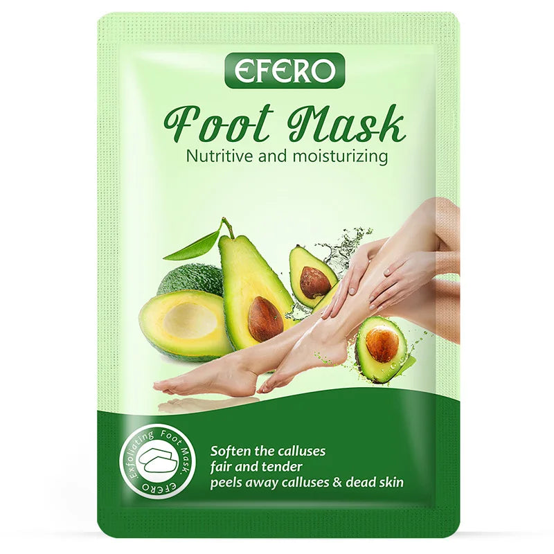 Exfoliating Foot Mask Foot SPA Pedicure Socks Removing Dead Skin Whitening Heels Feet Peeling anti Cracked Foot Skin Care